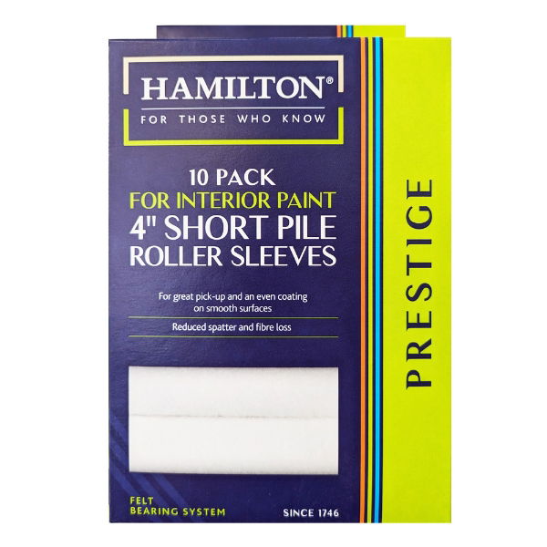 prestige short pile felt rollers