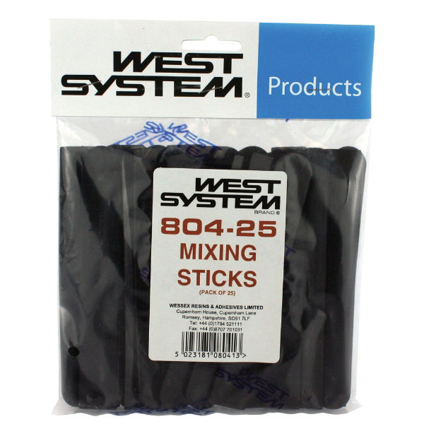 West System Reusable Plastic Mixing Sticks